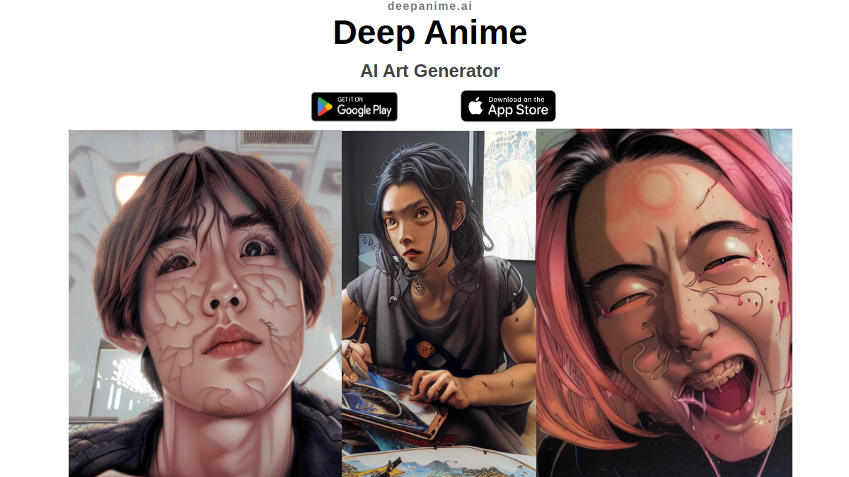 Deep Anime官网截图