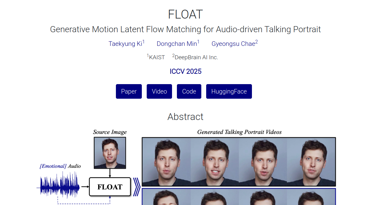 FLOAT官网截图