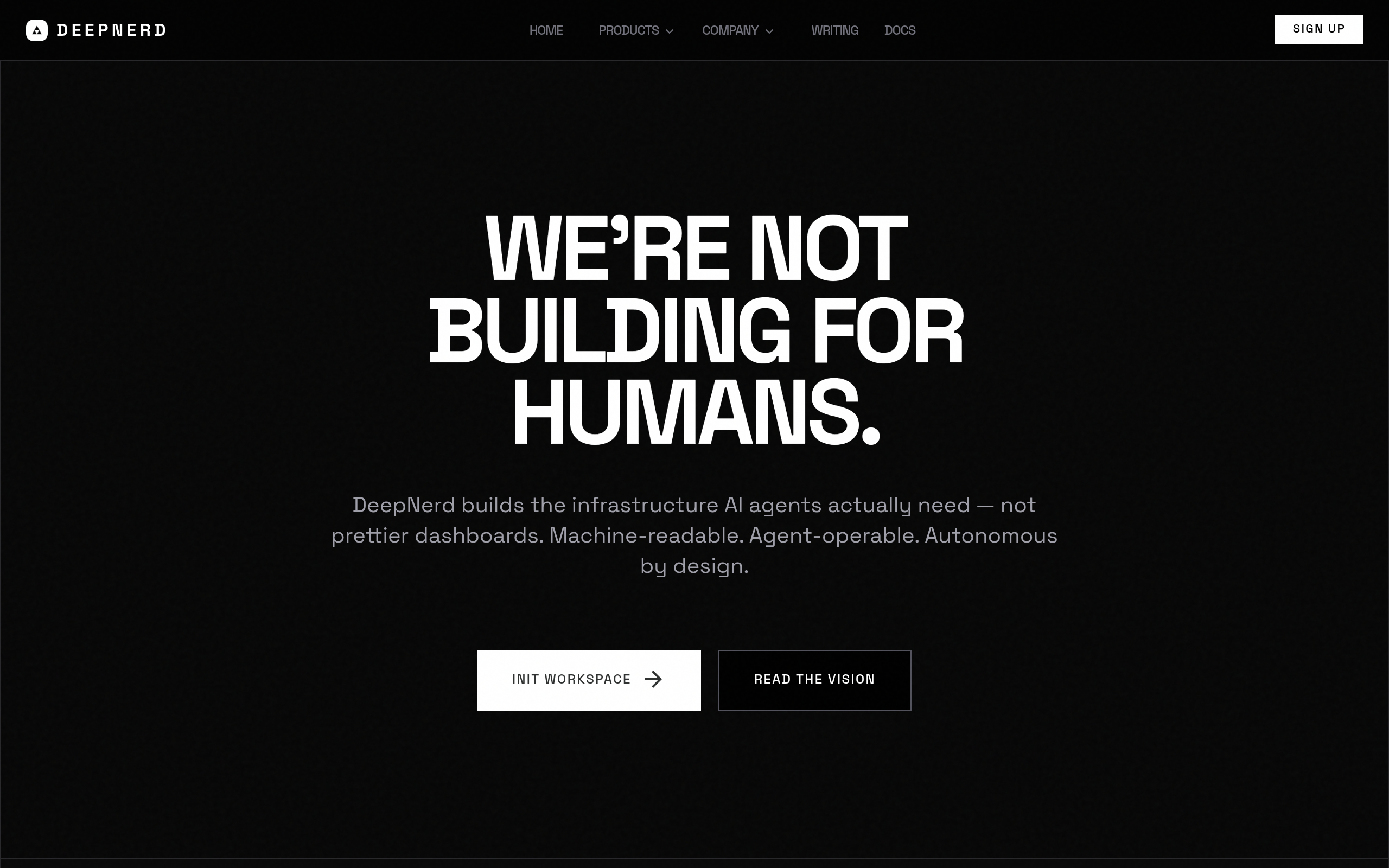 DeepNerd官网截图