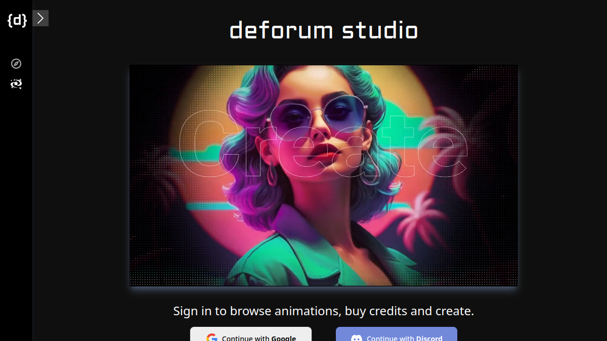 Deforum官网截图