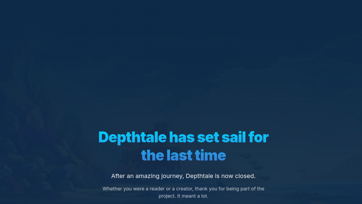 Depthtale官网截图
