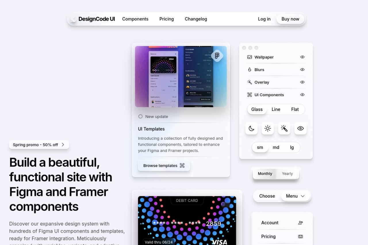 DesignCode UI官网截图