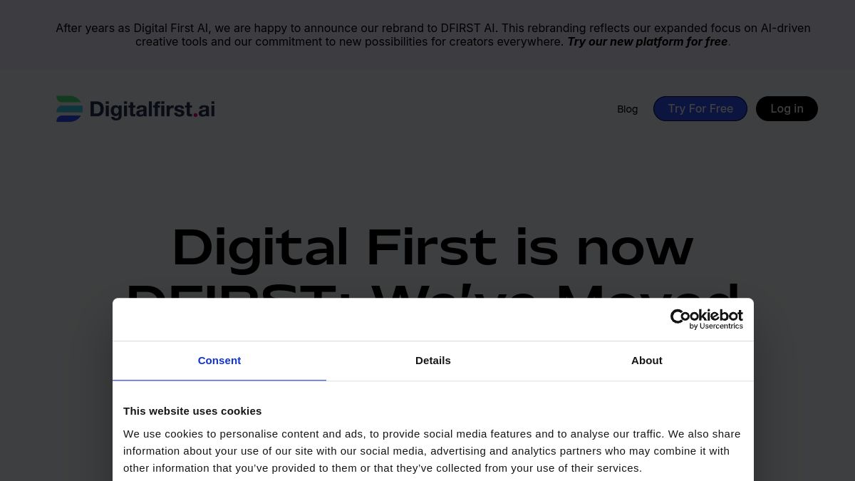 Digital First AI官网截图
