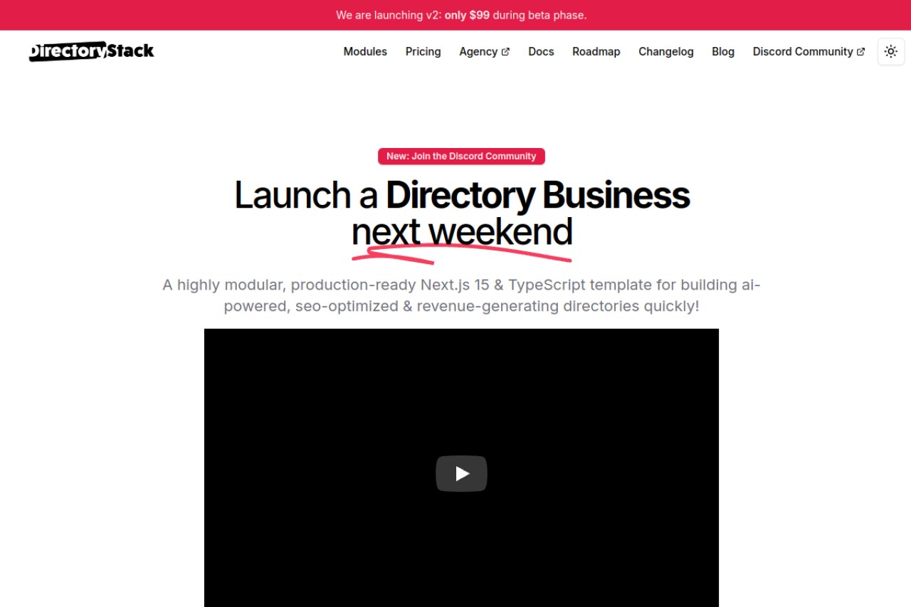 DirectoryStack官网截图