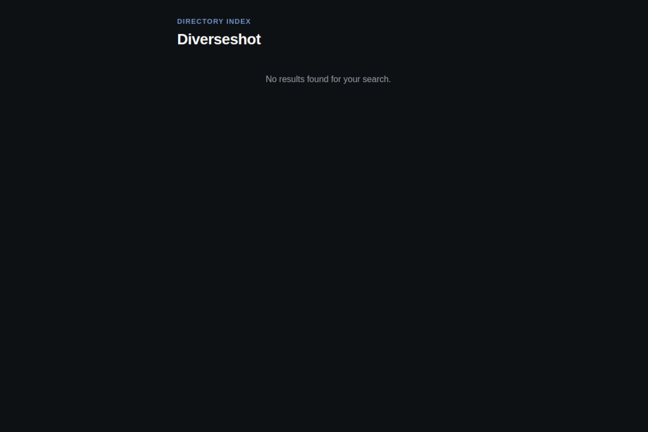 DiverseShot AI官网截图