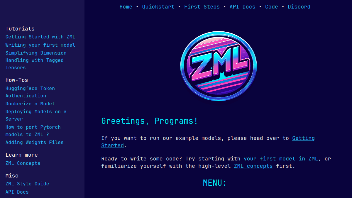 ZML官网截图