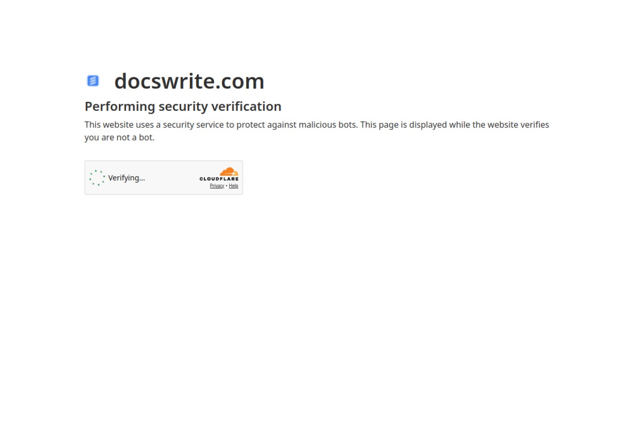 Docswrite官网截图