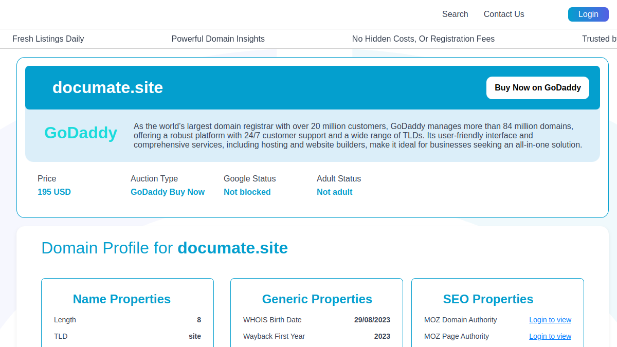 Documate官网截图