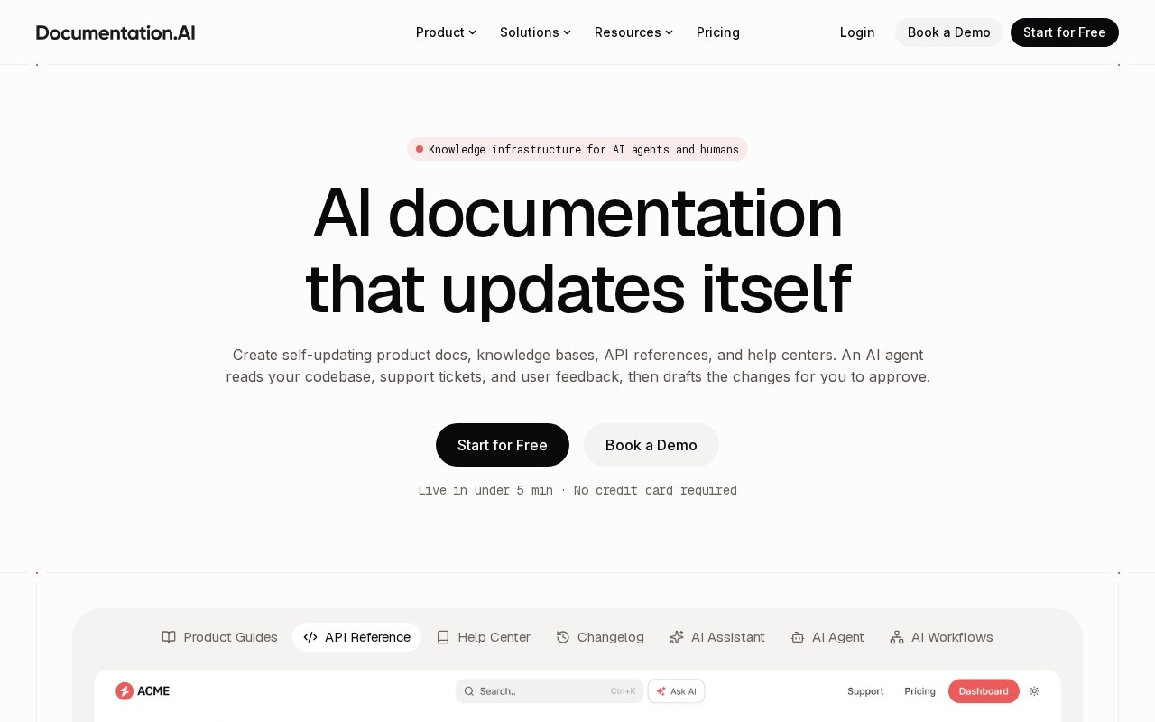 Documentation.AI官网截图