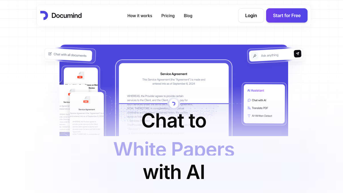 Documind官网截图