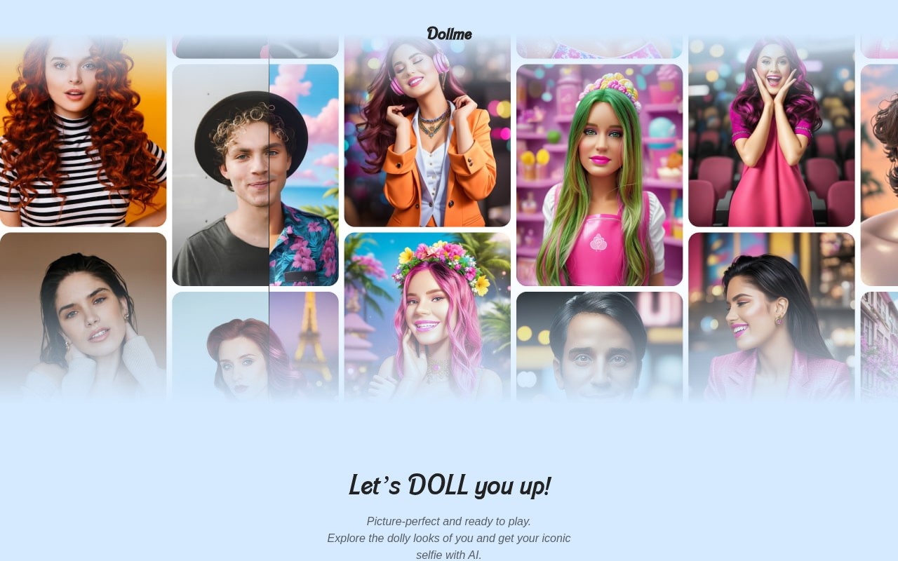 Dollme.app官网截图