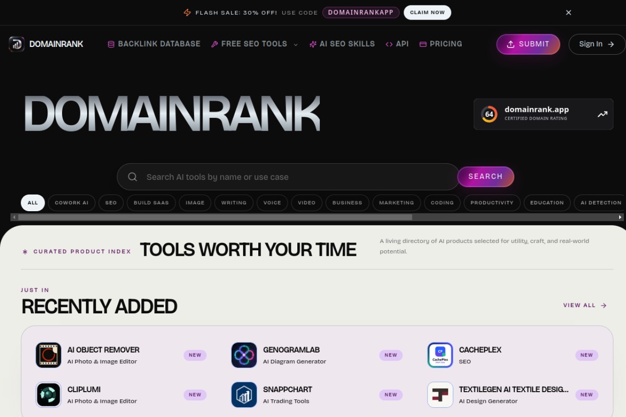 Domain Rank App官网截图