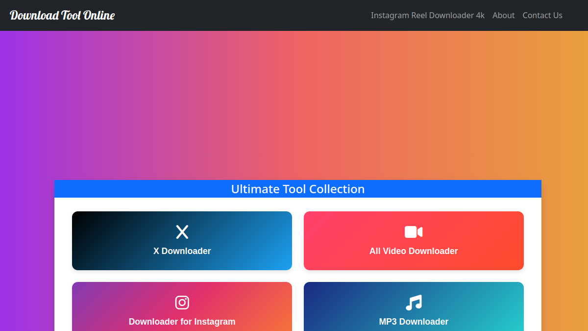 Instagram Downloader and More官网截图