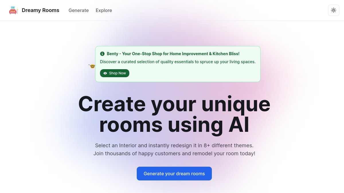 DreamyRooms官网截图