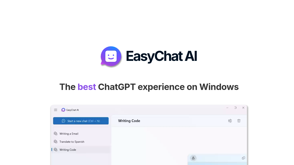 EasyChat AI官网截图