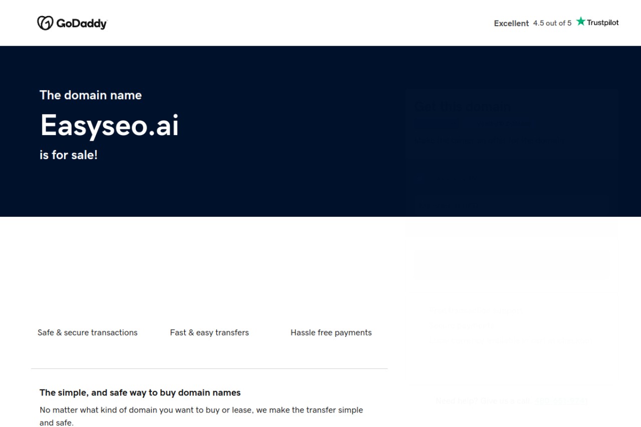 EasySEO.ai官网截图