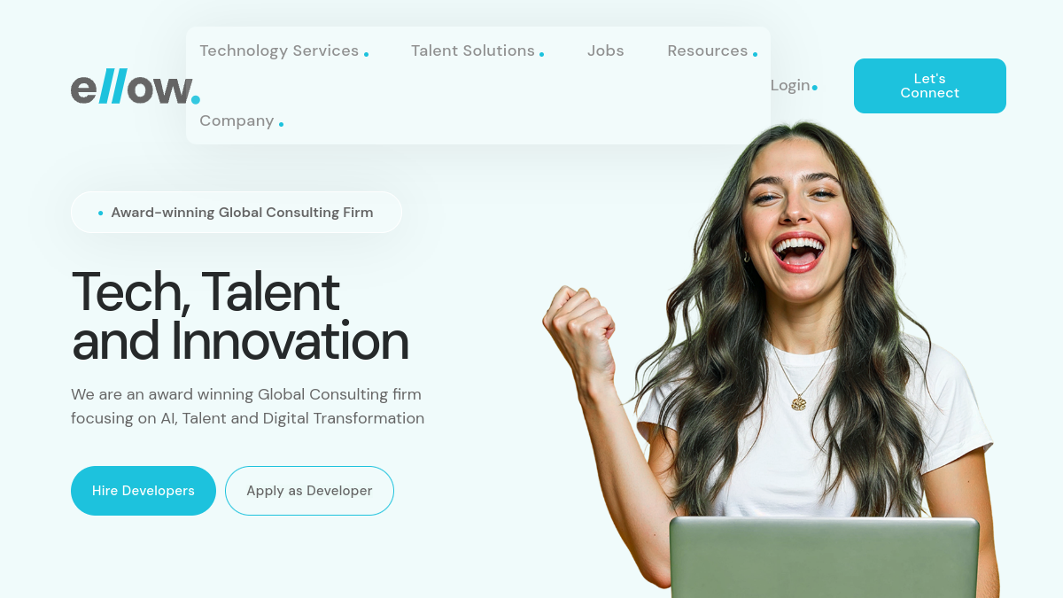 ellow talent marketplaces官网截图