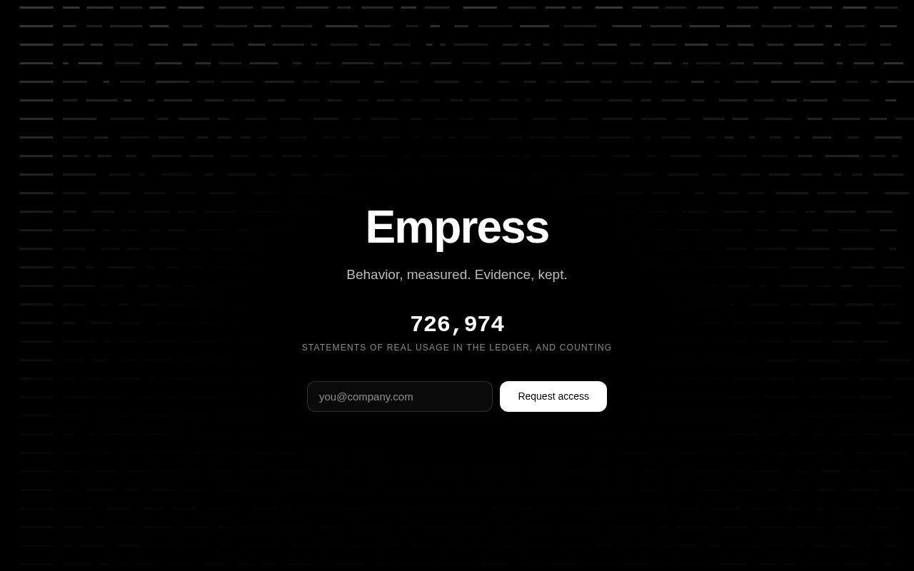 EMPRESS官网截图