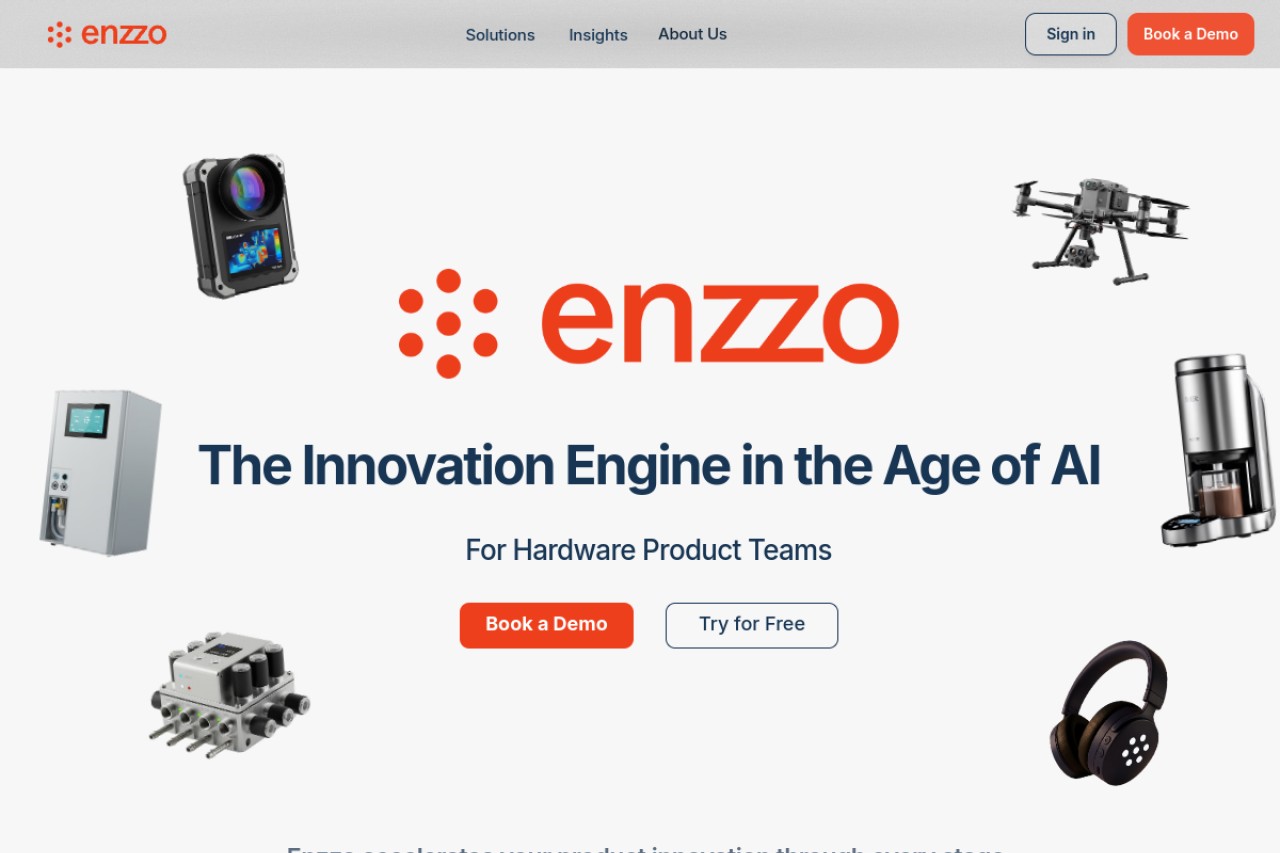 Enzzo AI官网截图
