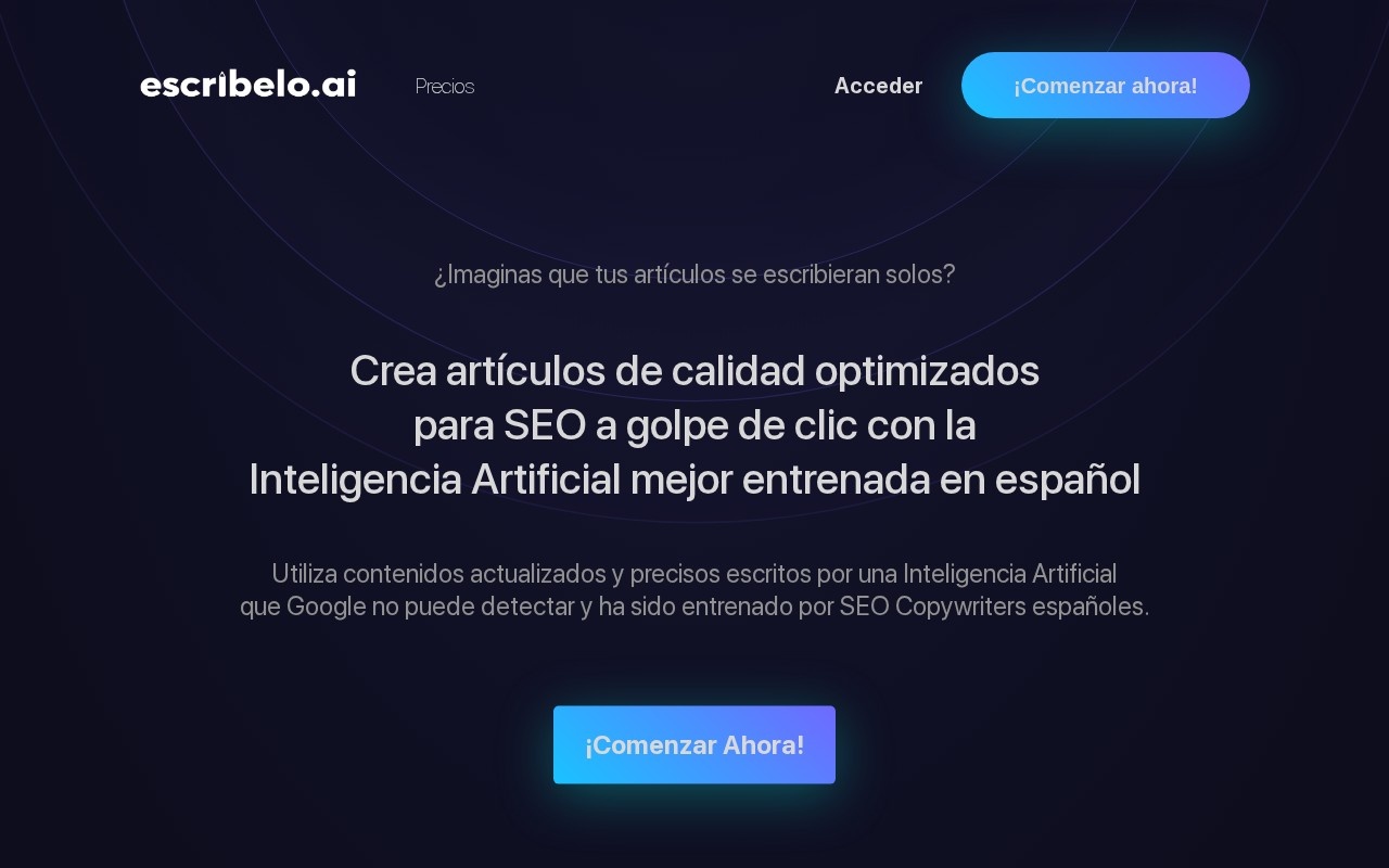Escríbelo官网截图