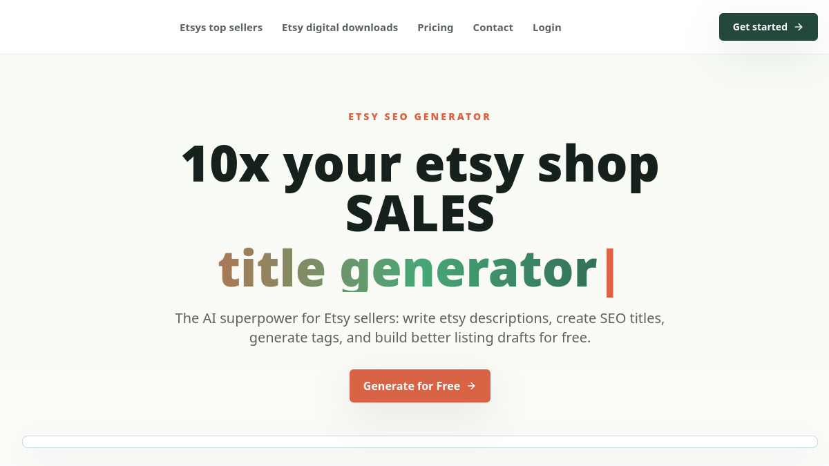 EtsyGenerator官网截图