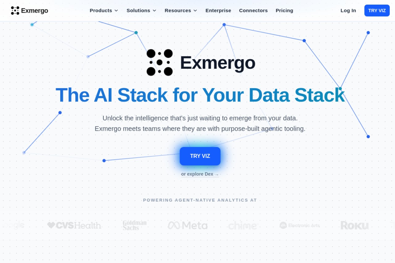 Exmergo Viz官网截图