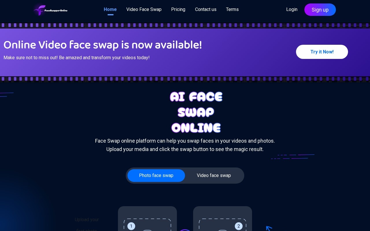 Face Swapper Online官网截图