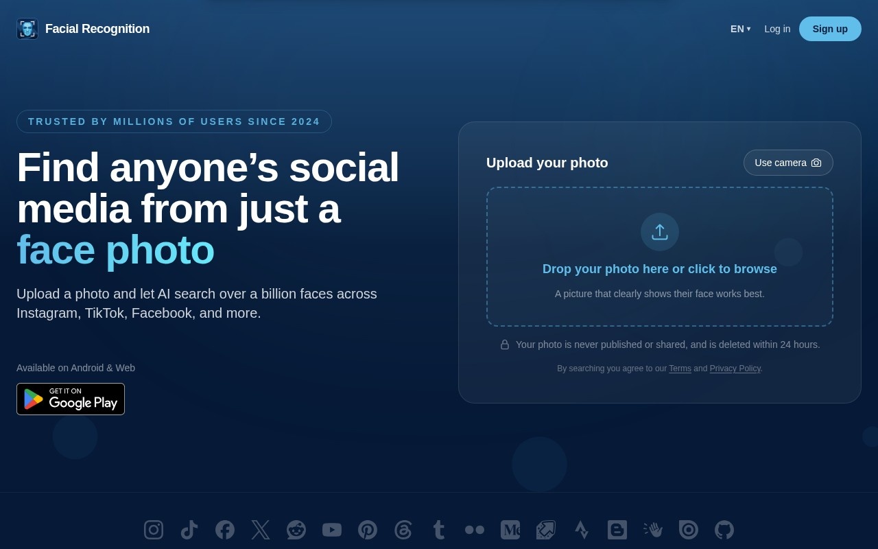 FacialRecognition.app官网截图