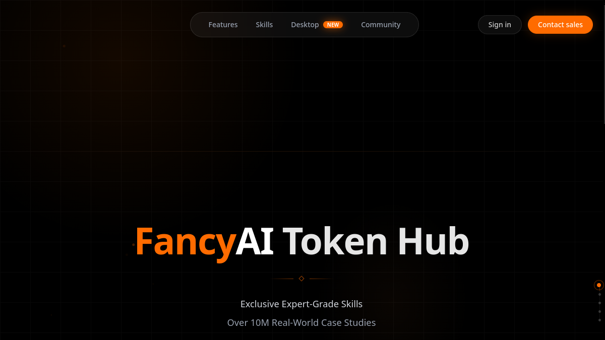 Fancy Tech官网截图