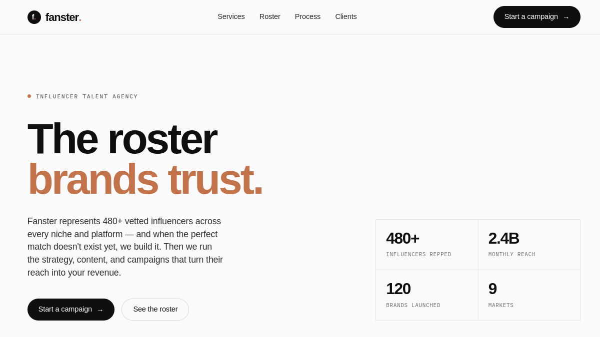 fanster.ai官网截图