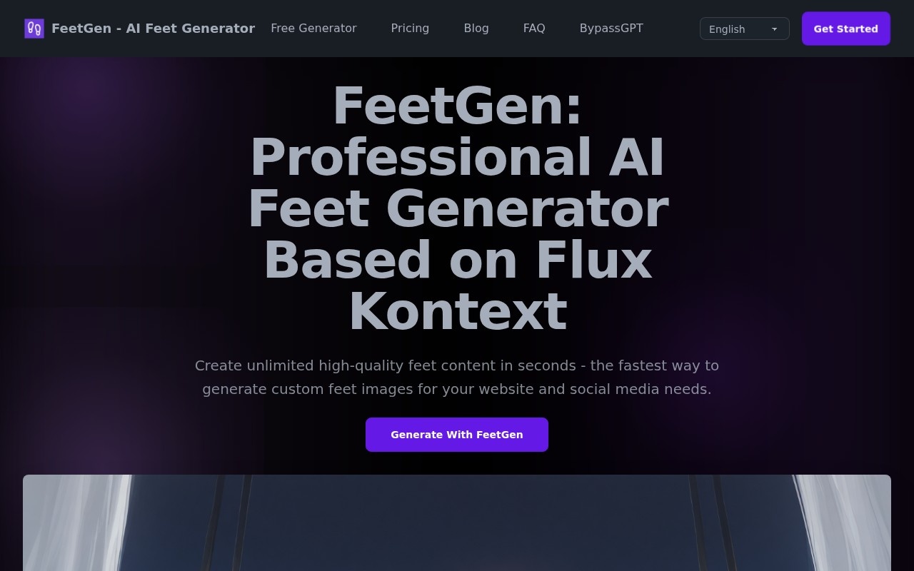 FeetGen - AI Feet Generator官网截图