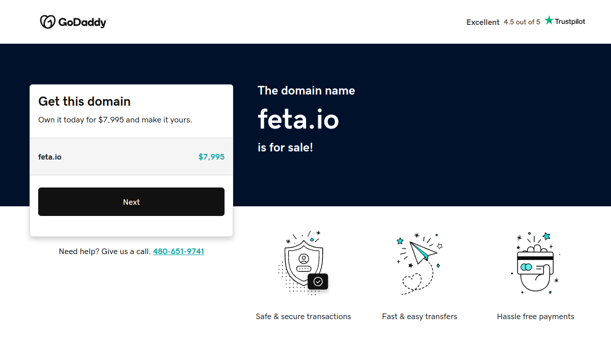 Feta官网截图