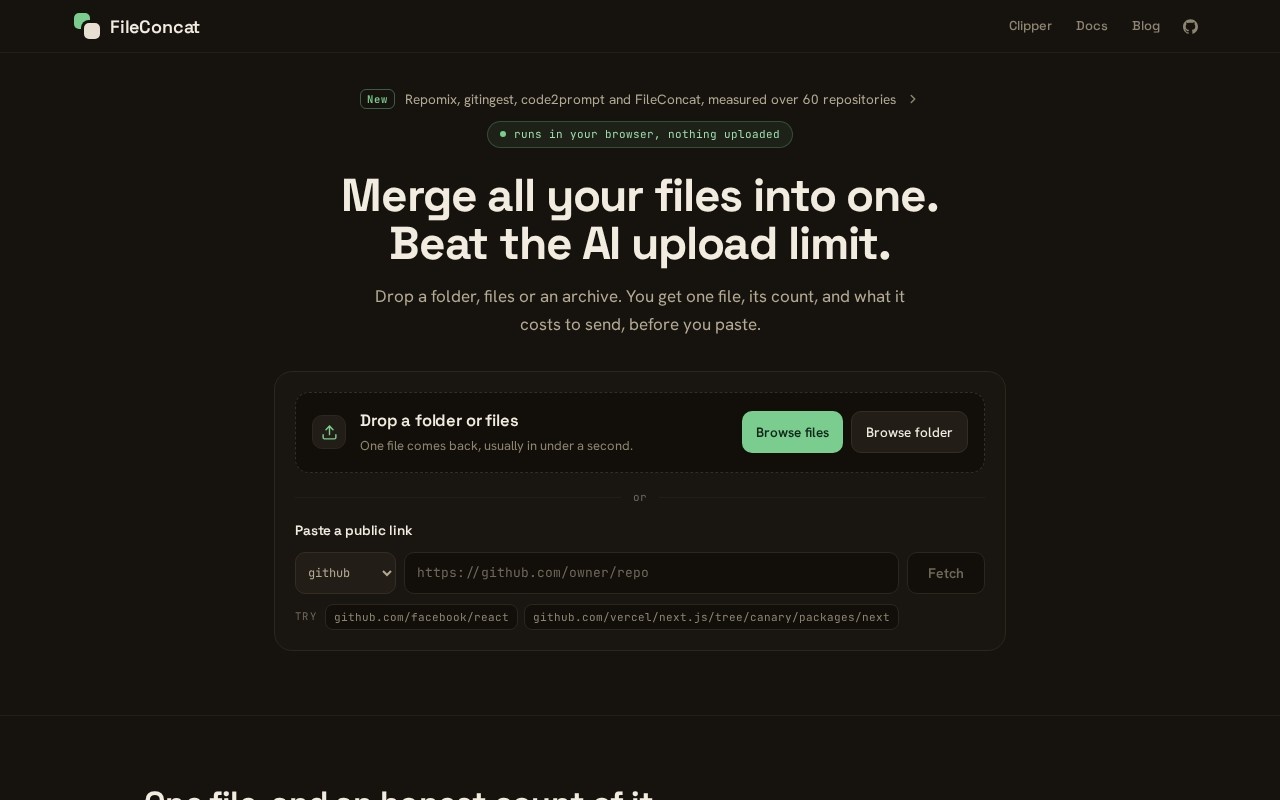 File Concat Tool官网截图