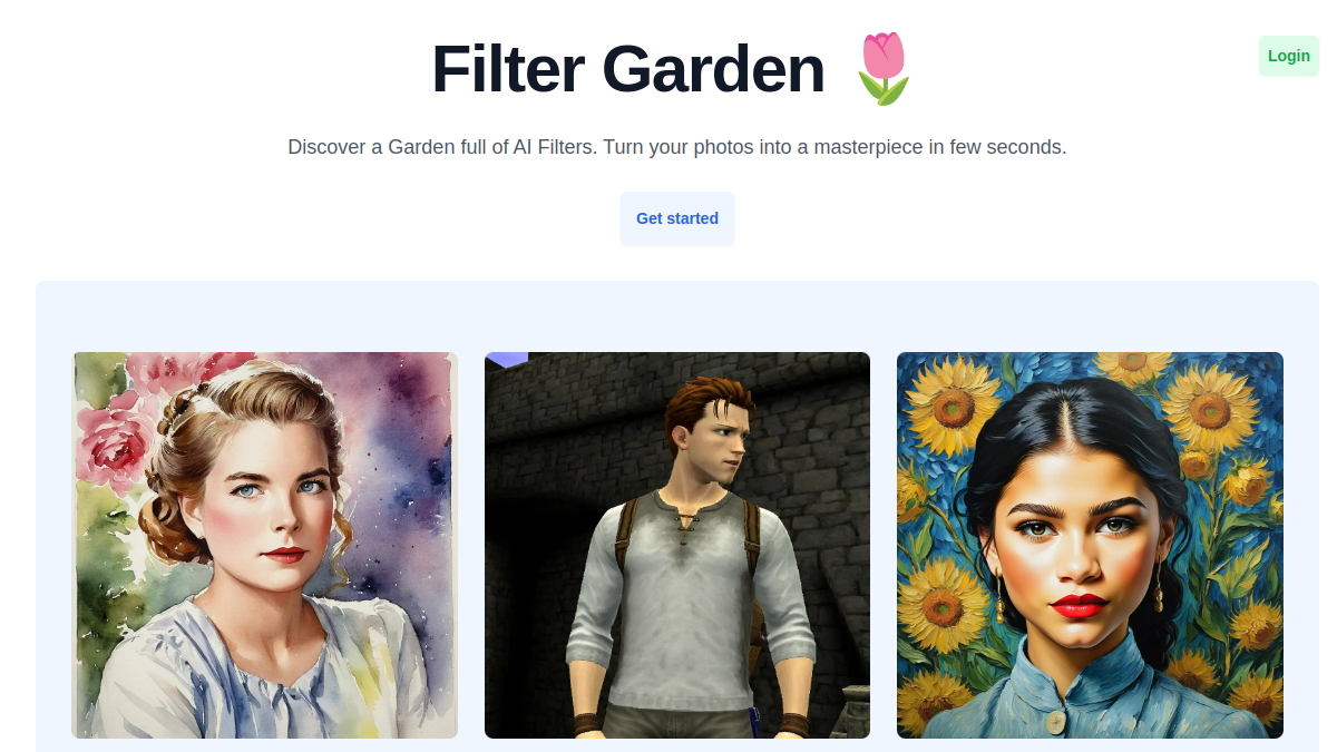 Filter Garden官网截图