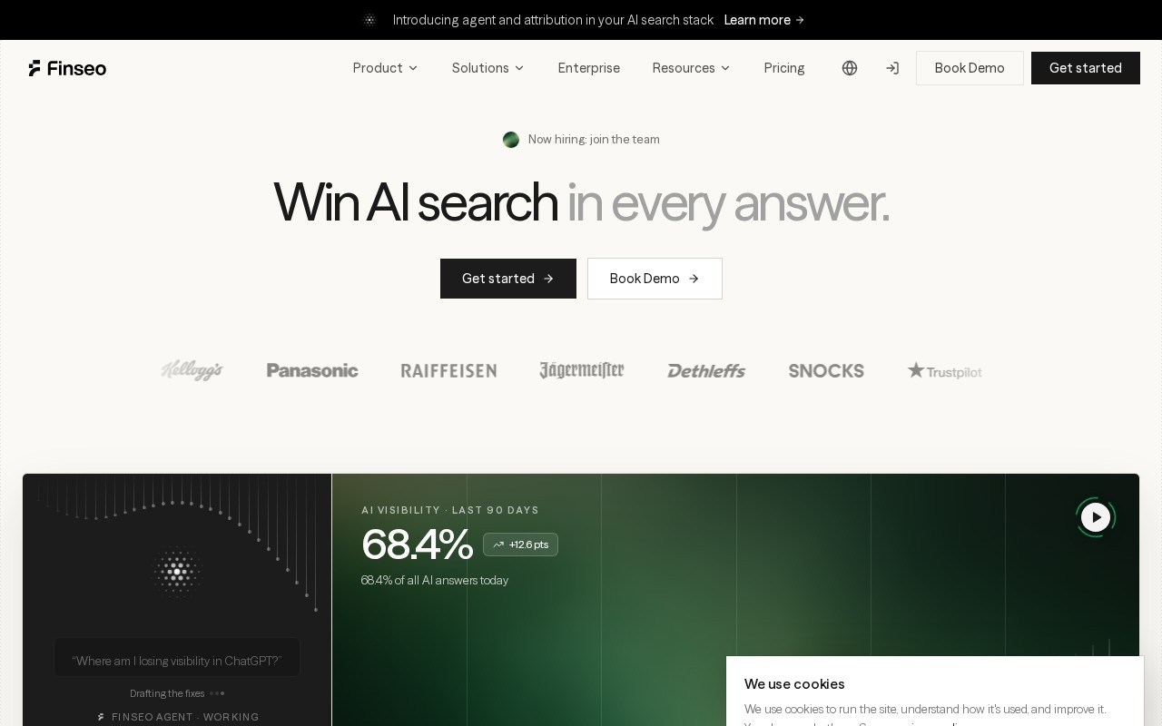 Finseo.ai官网截图