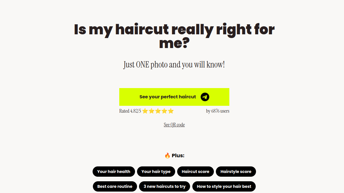 Haircut and Styling Advice官网截图