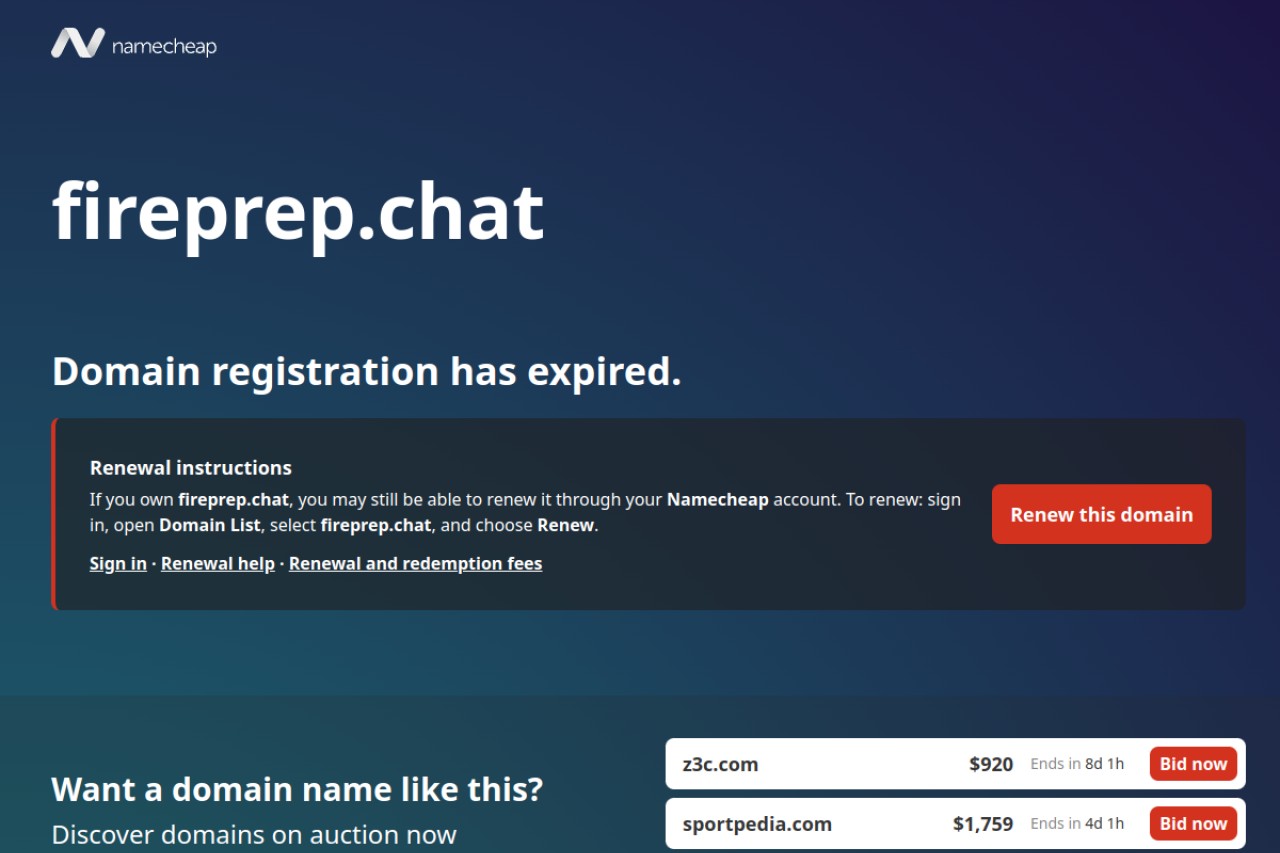 FirePrep.chat官网截图