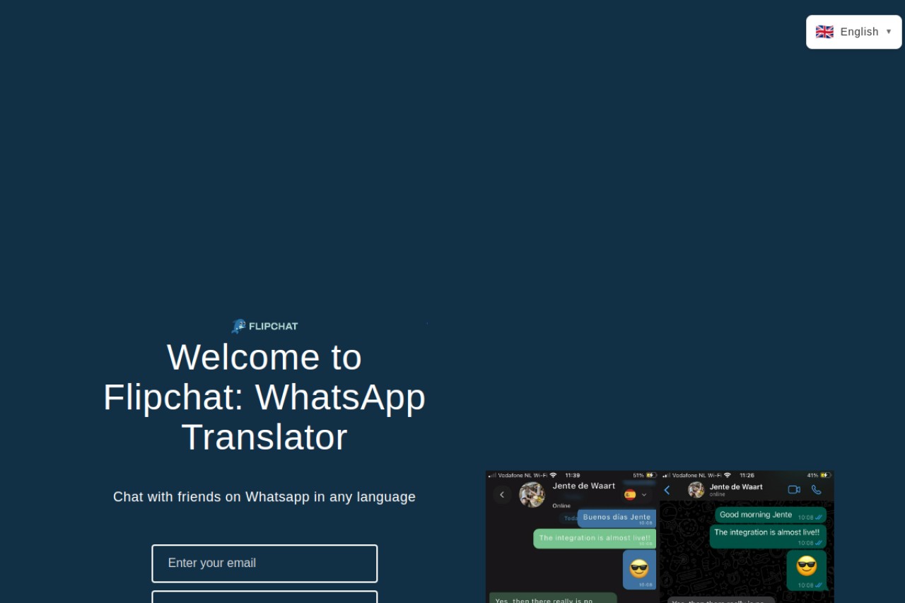 Flipchat官网截图