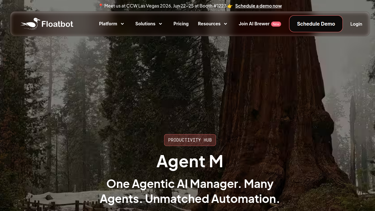 Agent M官网截图