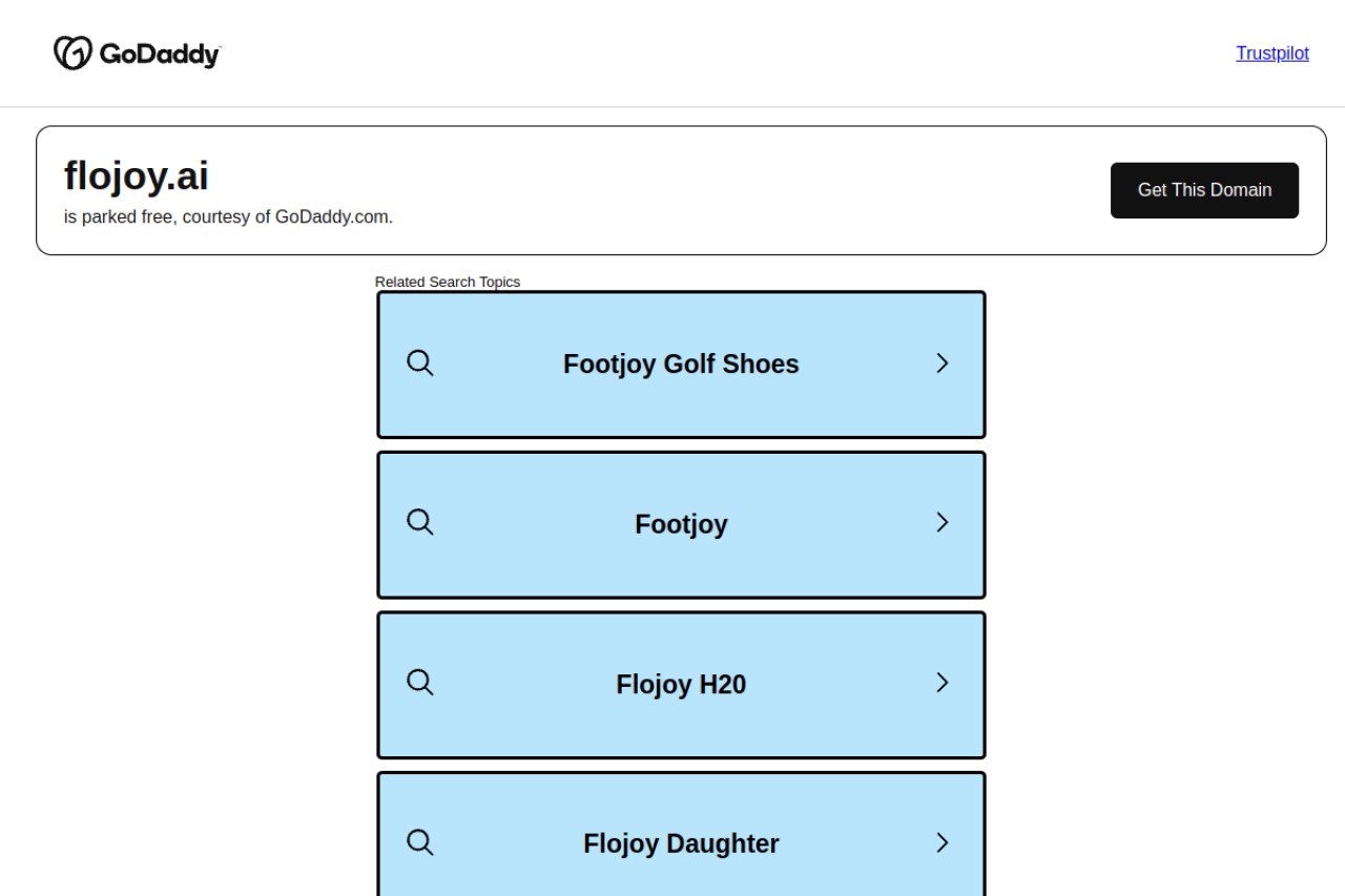 Flojoy官网截图