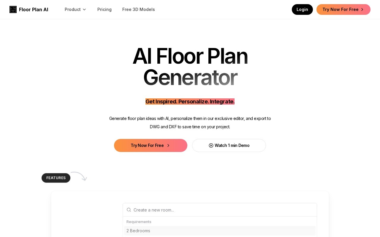 Floorplan AI官网截图