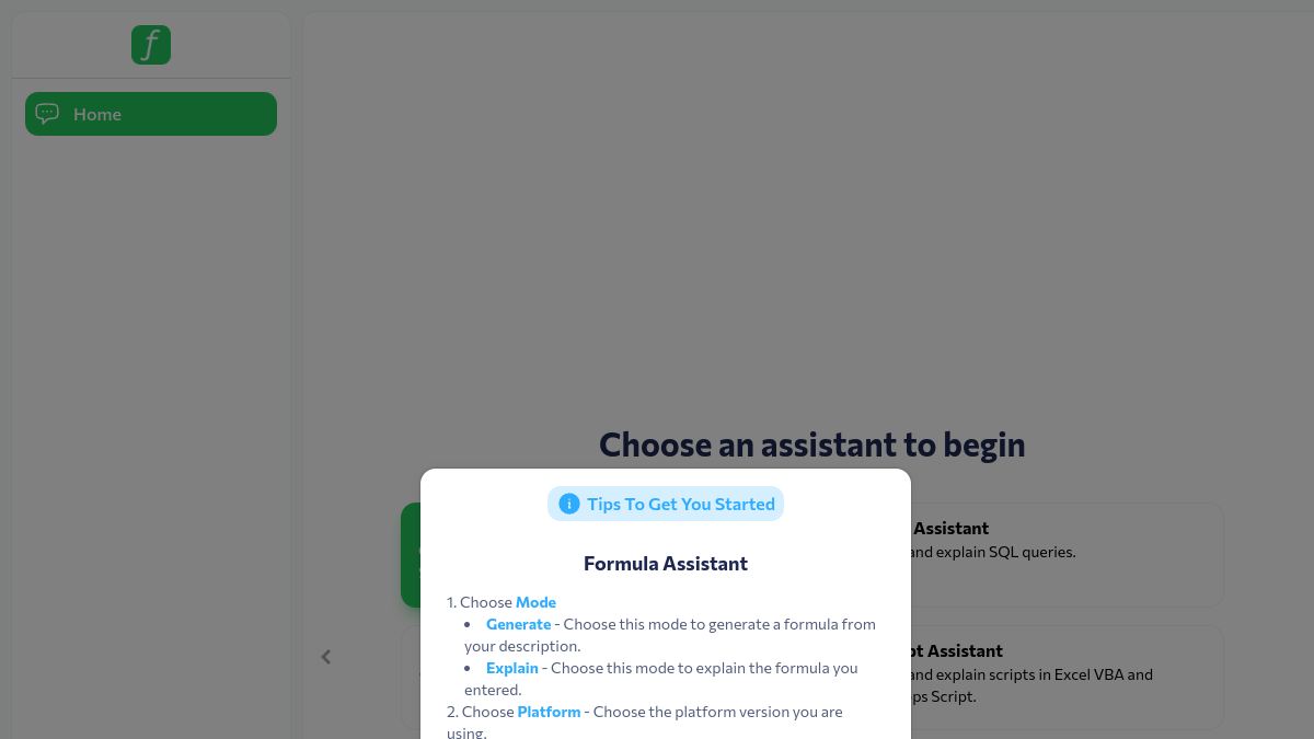 Formularizer官网截图