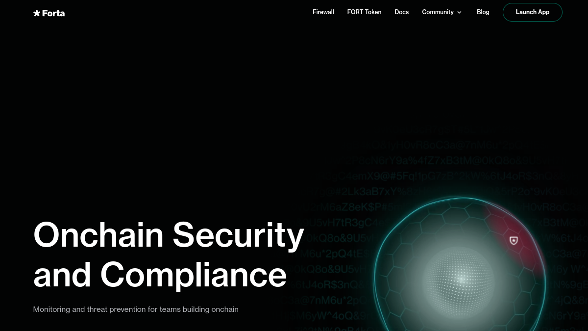 Forta Firewall官网截图