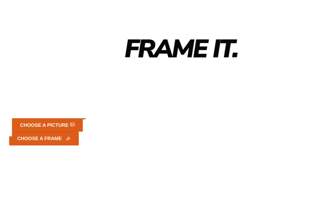 Frame it官网截图