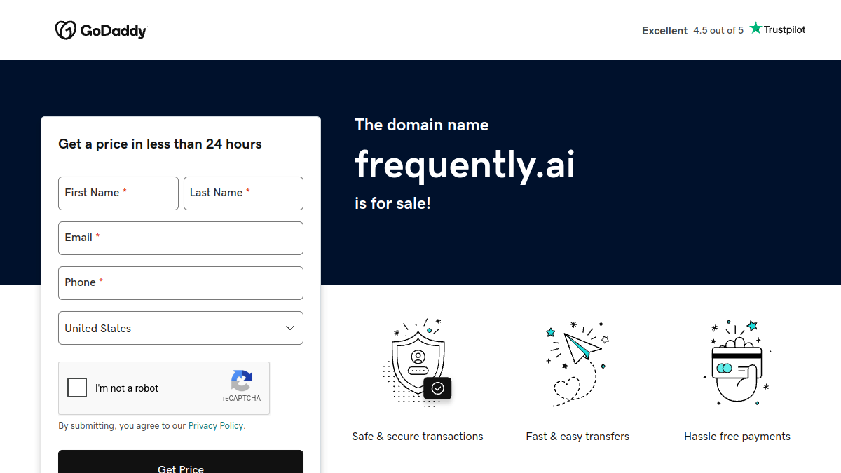 Frequently.Ai官网截图