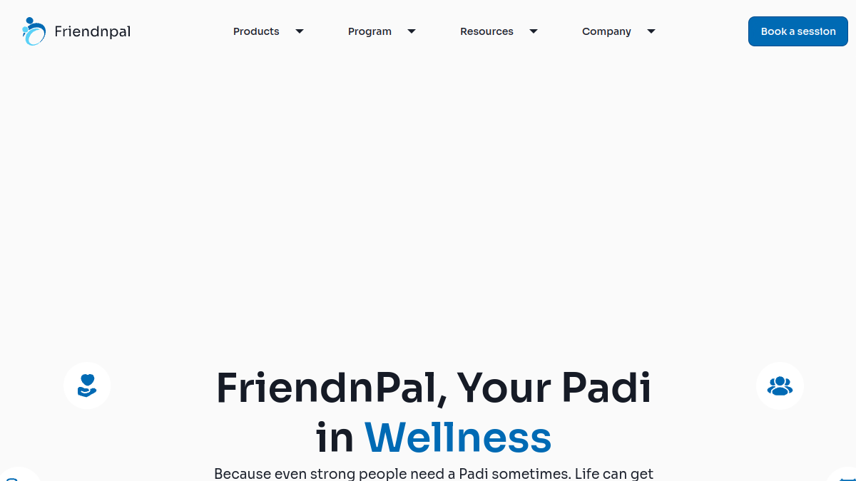 FriendnPal官网截图