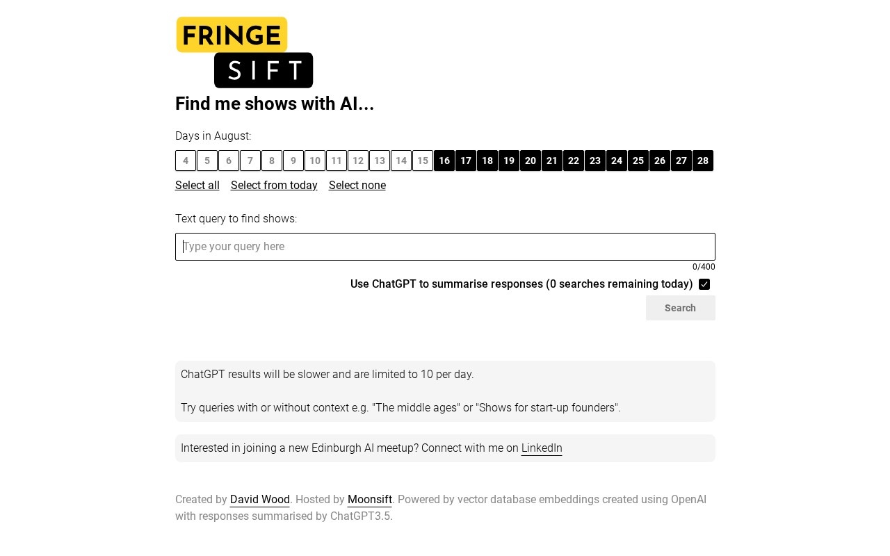 FringeSift官网截图