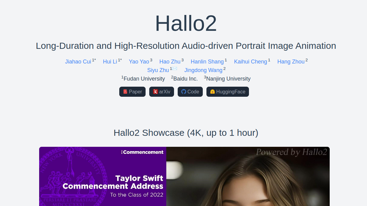 Hallo2官网截图