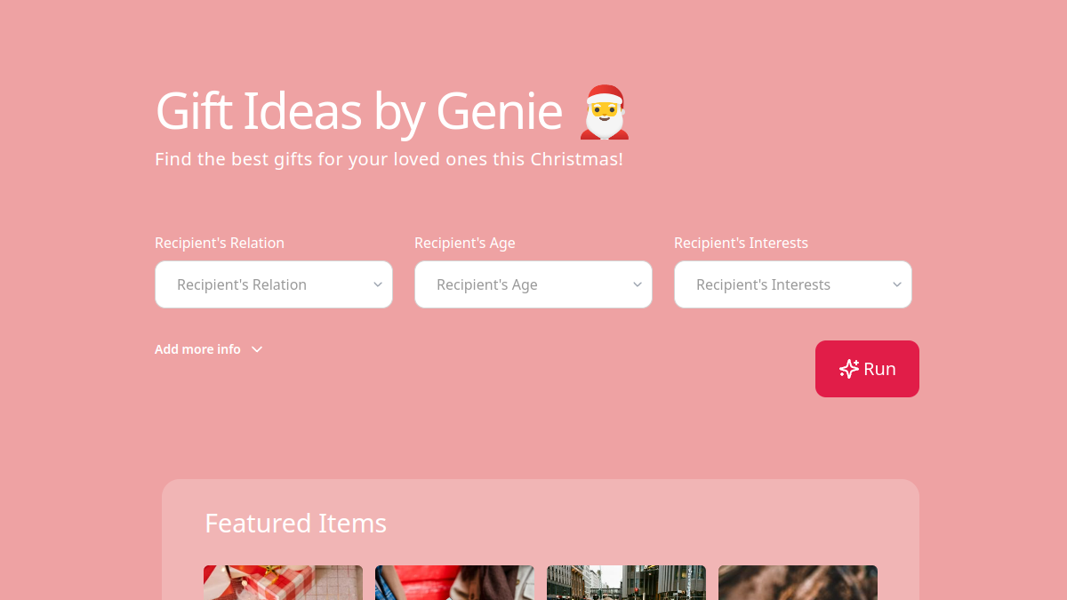Gifts Genie官网截图