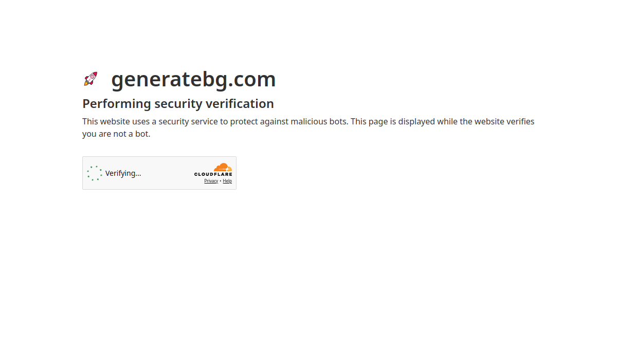 GenerateBG官网截图
